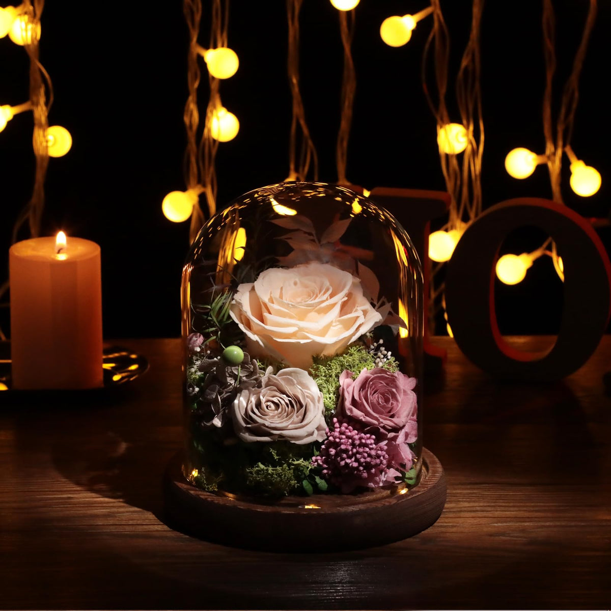 Lovenfold preserved roses maintain natural beauty with minimal maintenance.