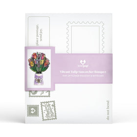 Lovepop packaging includes a blank notecard and premium envelope for gifting.