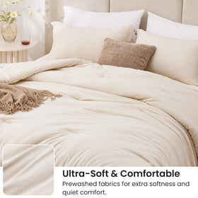 Loves cabin 240gsm down-alternative fill for all-season warmth without heaviness.