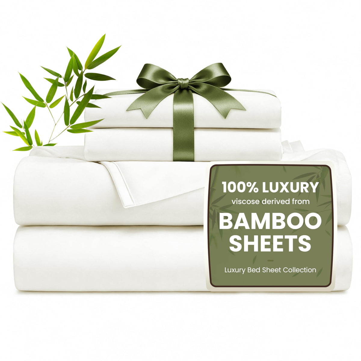 Love's cabin bamboo sheets silky-soft texture for luxurious sleep.