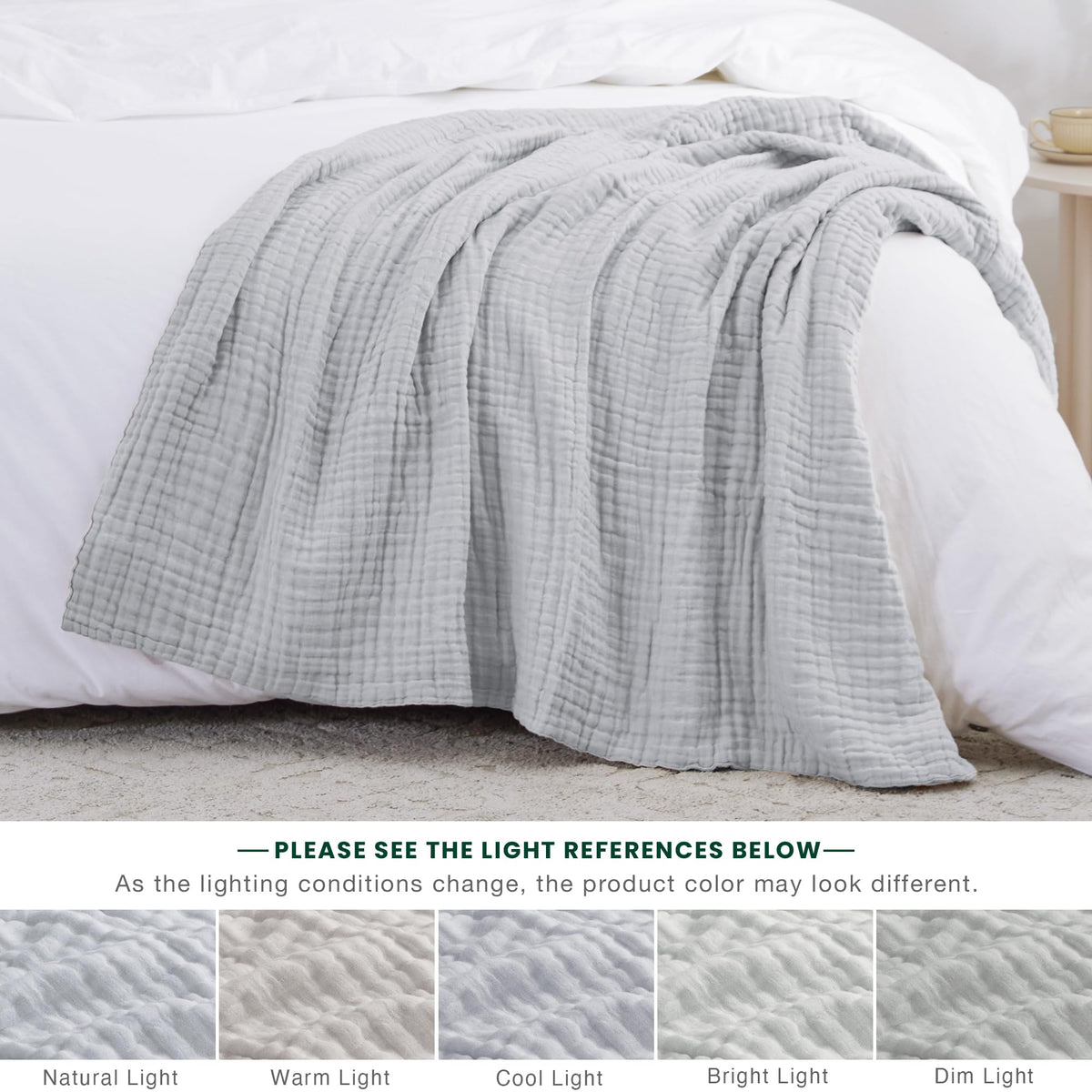 Love's cabin beige blanket complements any décor