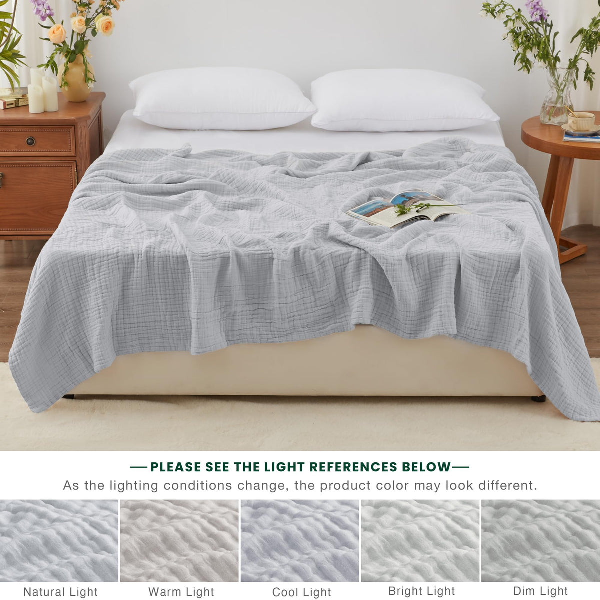 Love's cabin easy-care instructions with cold wash and low heat drying
