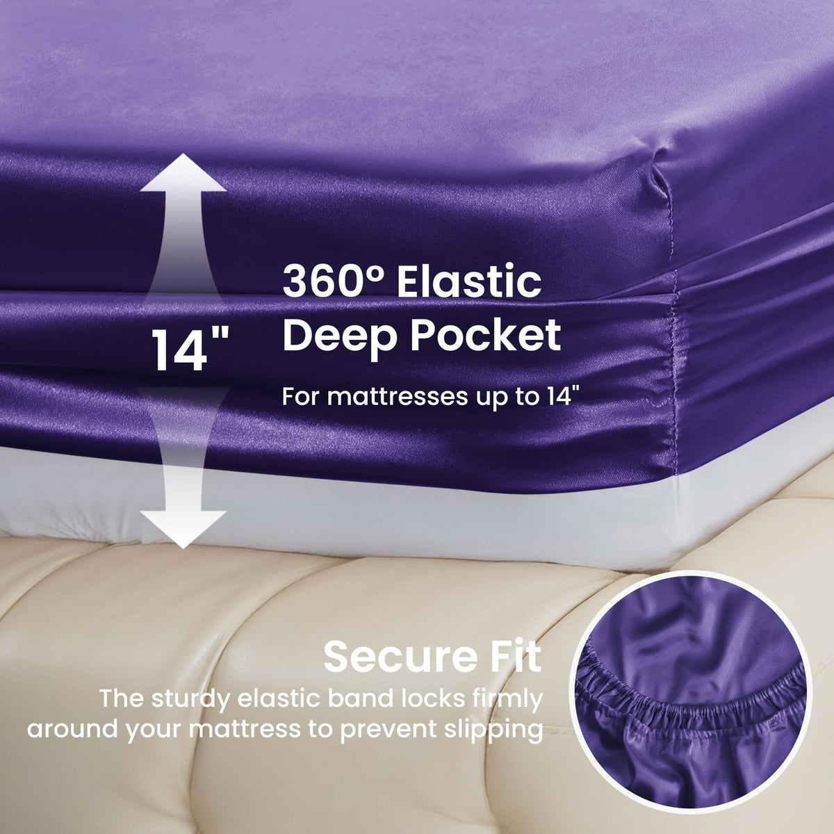 Love's cabin envelope-closure pillowcase keeps pillows in place during sleep.