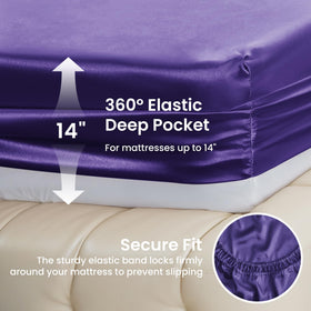 Love's cabin envelope-closure pillowcase keeps pillows in place during sleep.
