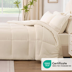 Love's cabin envelope pillowcases keep pillows secure and tidy overnight.