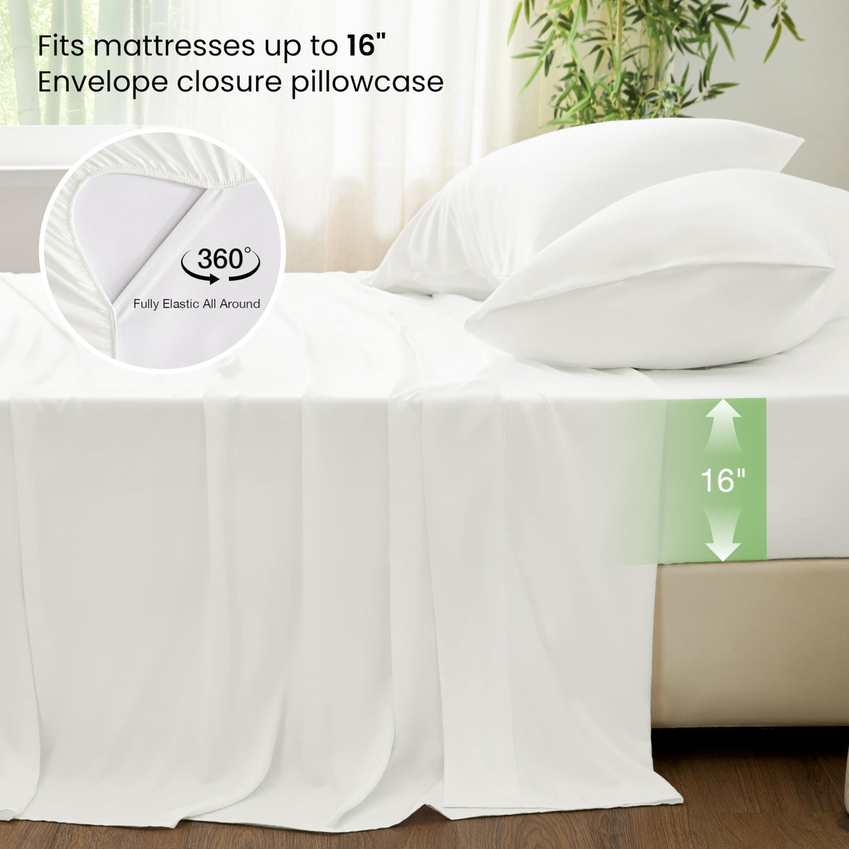 Love's cabin fitted-sheet up to 16 inches deep-pocket stays secure.