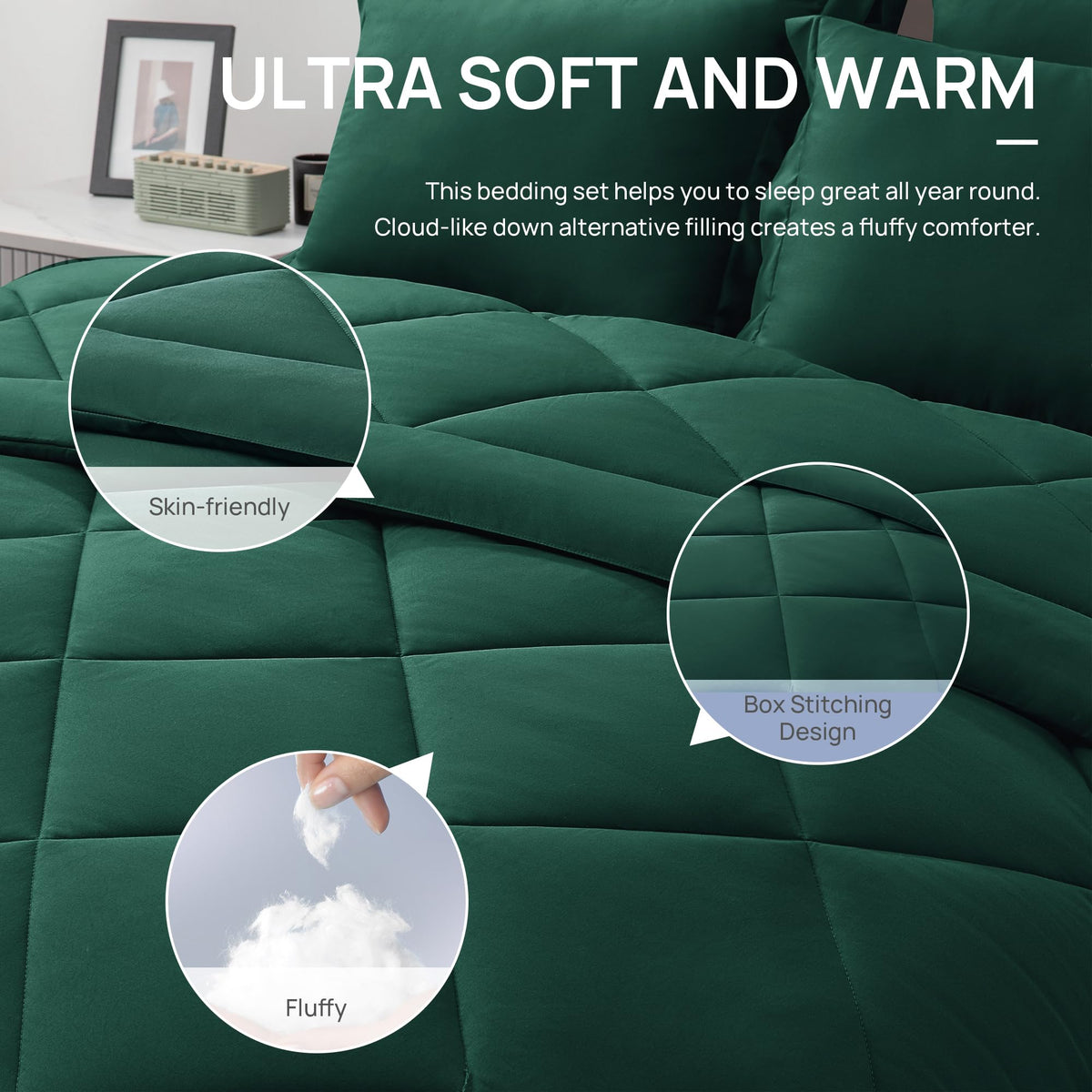 Love's cabin king flat sheet provides smooth, breathable layering under any comforter.
