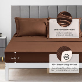 Love's Cabin envelope-pillowcases keep pillows secure through the night