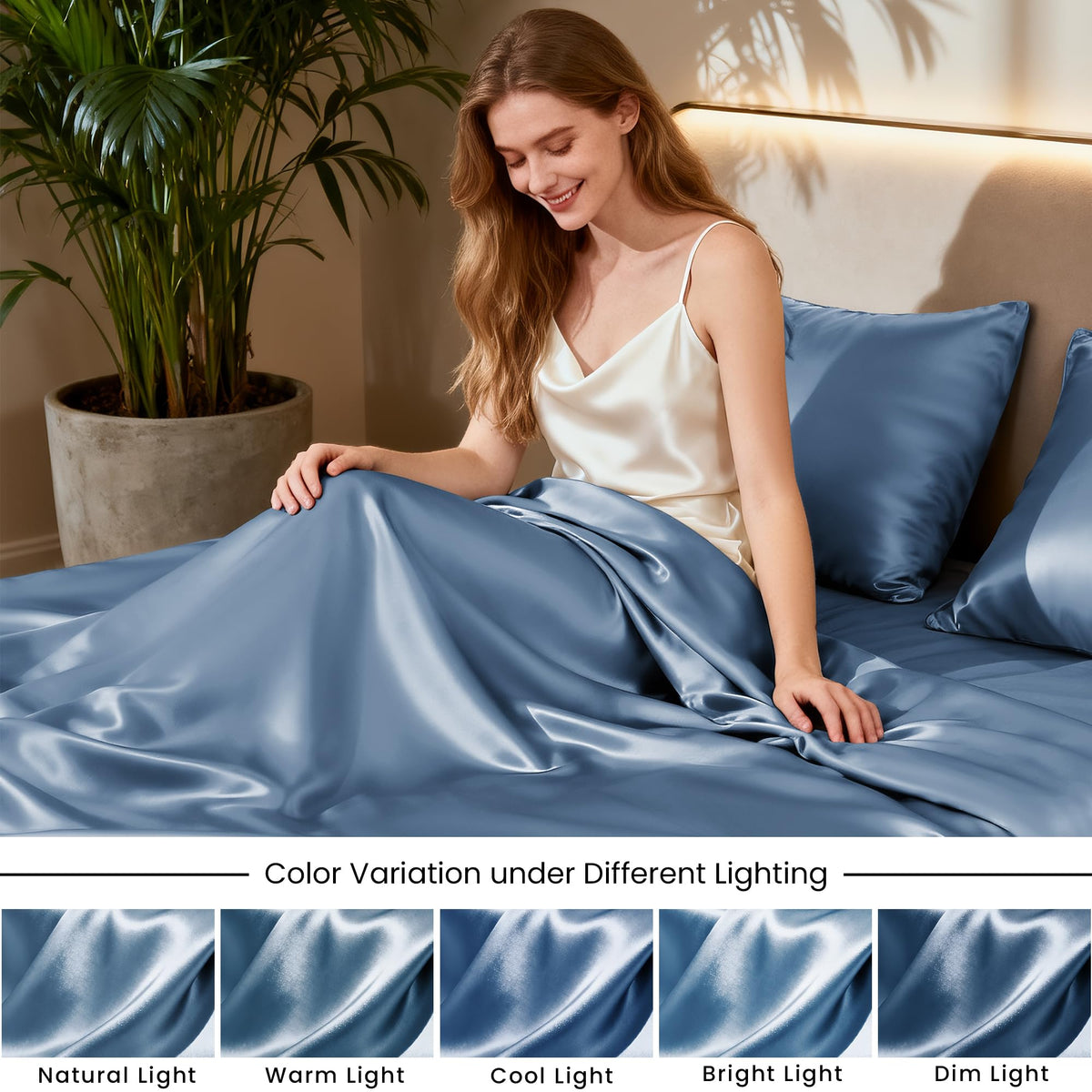 Machine-washable cold care label for easy upkeep