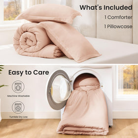 Love's cabin machine washable in cold water for easy care.