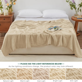 Machine-washable Love's cabin blanket for easy care and maintenance