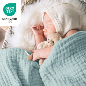 Love's cabin soft touch muslin blanket after washing for cozy warmth.