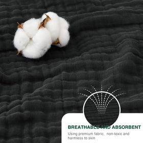 Love's Cabin muslin blanket compact travel blanket for on-the-go comfort.