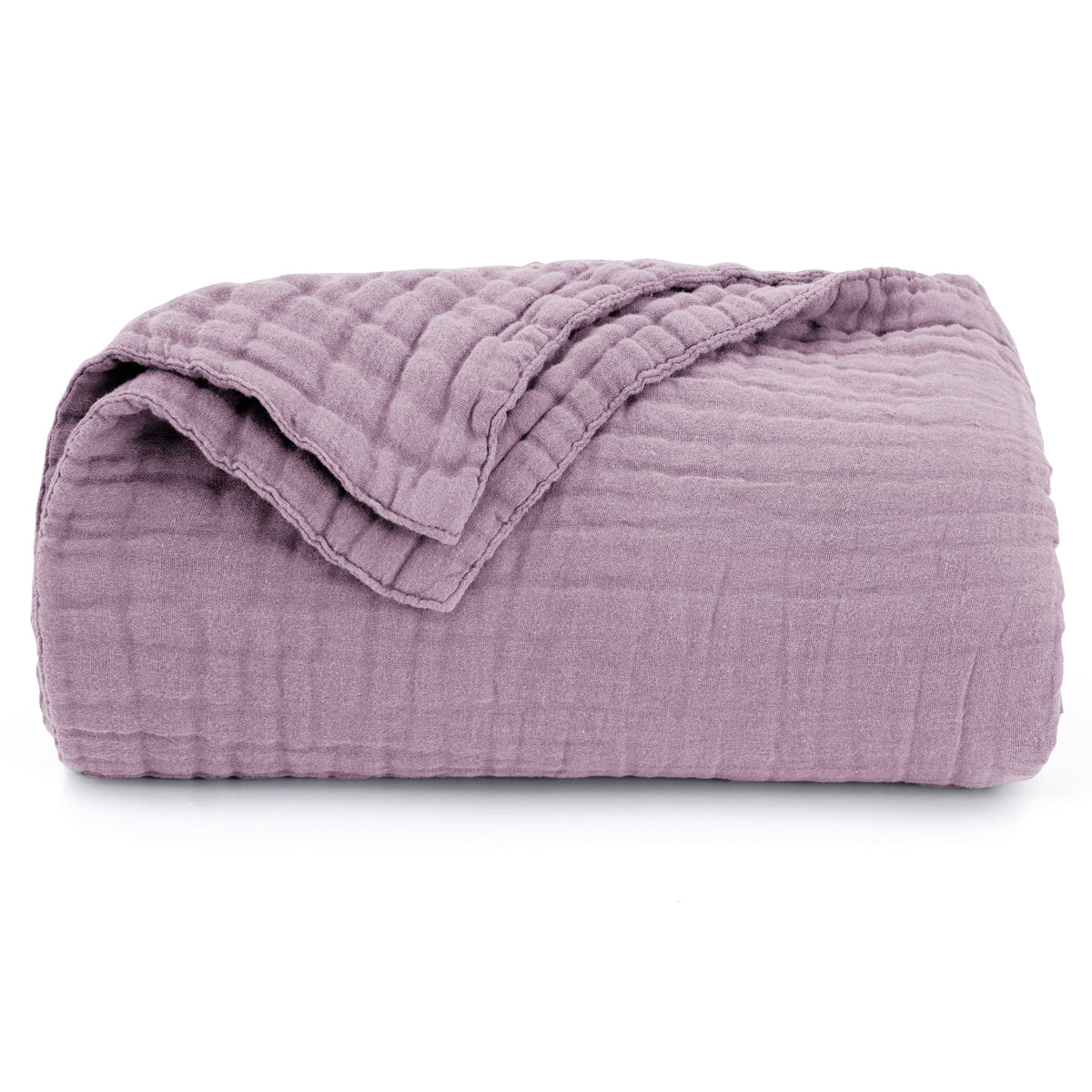Love's Cabin muslin blanket being machine washed demonstrates easy care