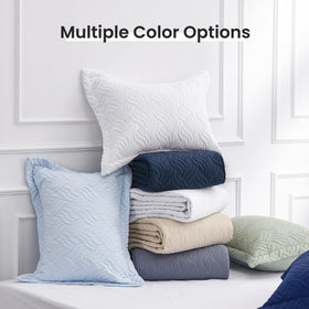 Room-ready navy shade complements modern decor