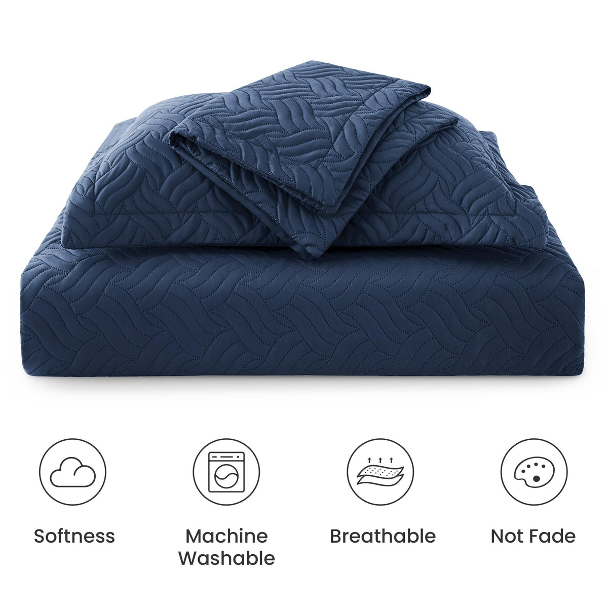 Ultrasonic pressing seams help stay intact through washing