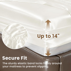 Love's cabin satin queen pillowcase right with envelope closure and wrinkle resistance.