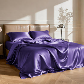 Love's cabin satin texture close-up highlights smooth surface and color richness.