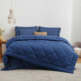 Close-up of Love's Cabin microfiber fabric, soft, breathable, and cozy.