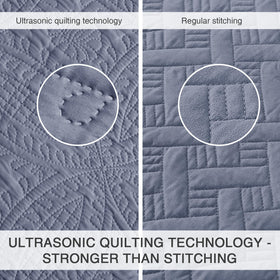 Love's cabin ultrasonically pressed fabric resists unraveling for lasting use.