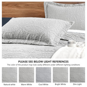 Love's cabin quilt features ultrasonic pressing for durable, unravel-free finish.
