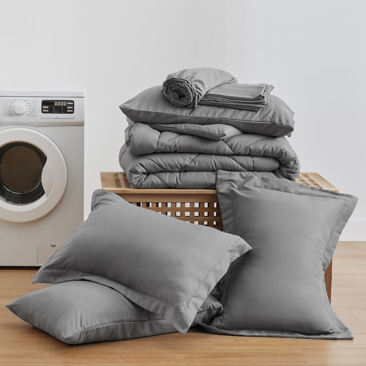Love's Cabin envelope pillowcases showing secure closures for tidy sleep setup