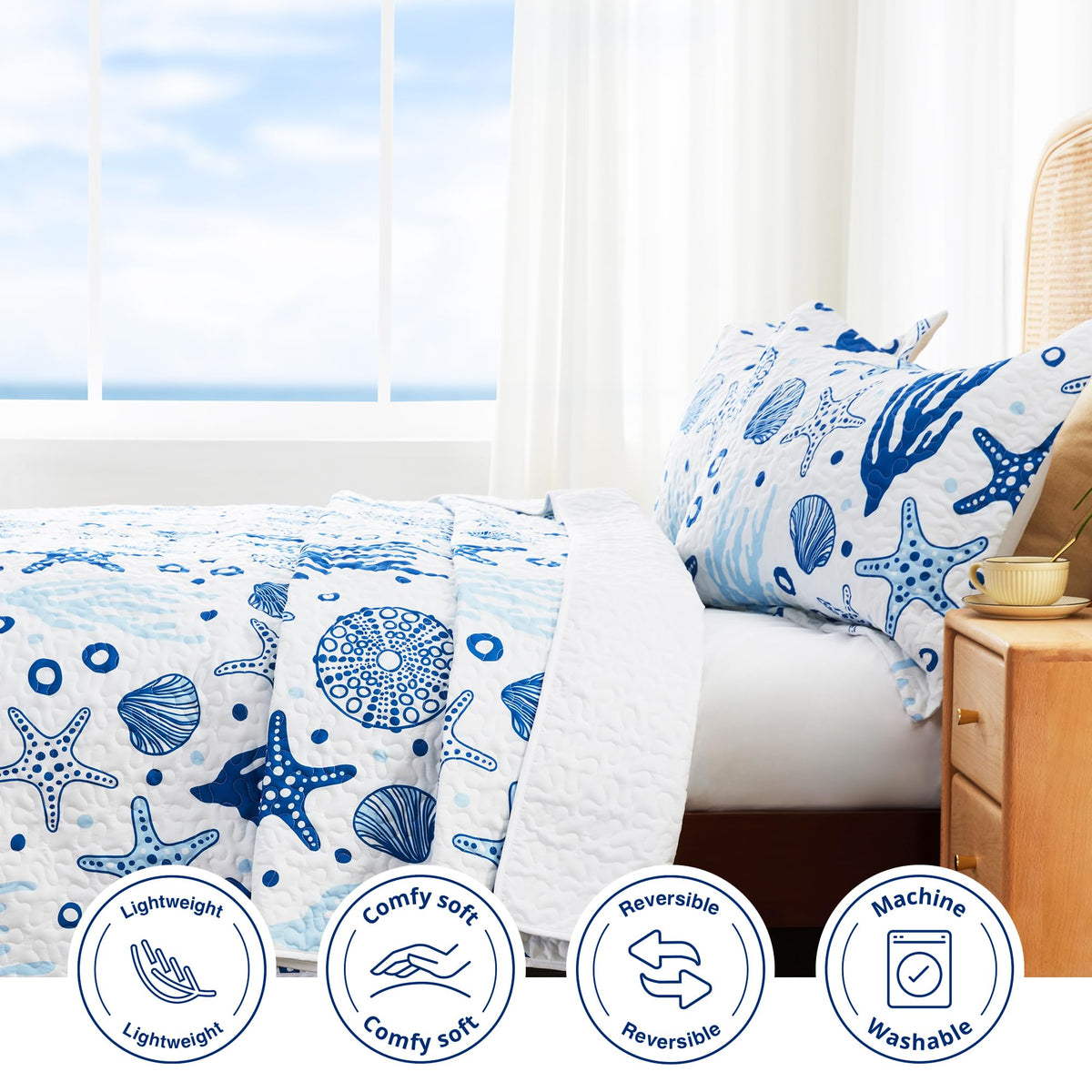 Love's cabin soft microfiber quilt delivers plush comfort and durable quality.