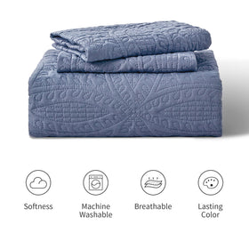 Love's cabin ultrasonic pressing technology visible on clean fabric edges.