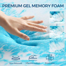 LovingLeashes quilted pillow-top cover adds luxury texture and breathable comfort.