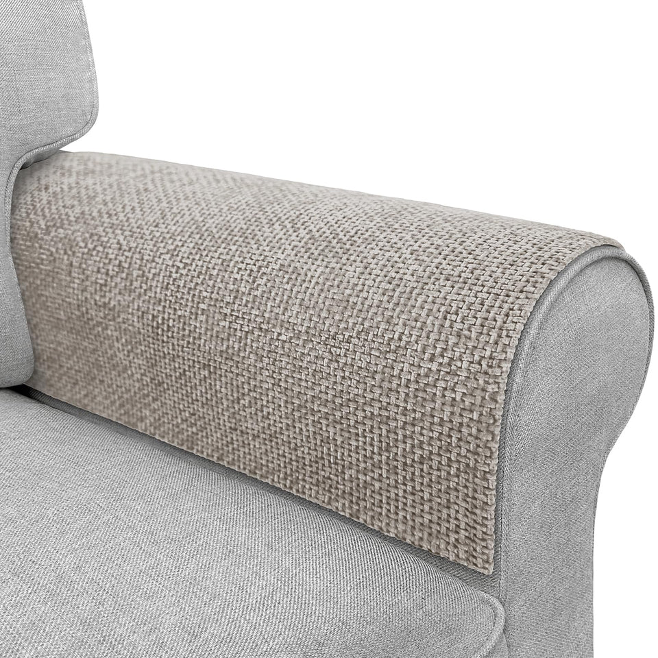 LovoGemy couch arm cover latte with waterproof protection against spills
