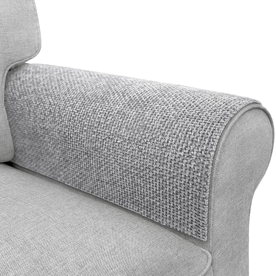 Lovogemy couch arm cover with waterproof layer protecting fabric from spills