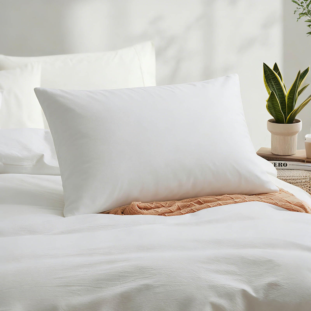 LOVQUE duvet cover featuring a secure zipper closure for easy changes