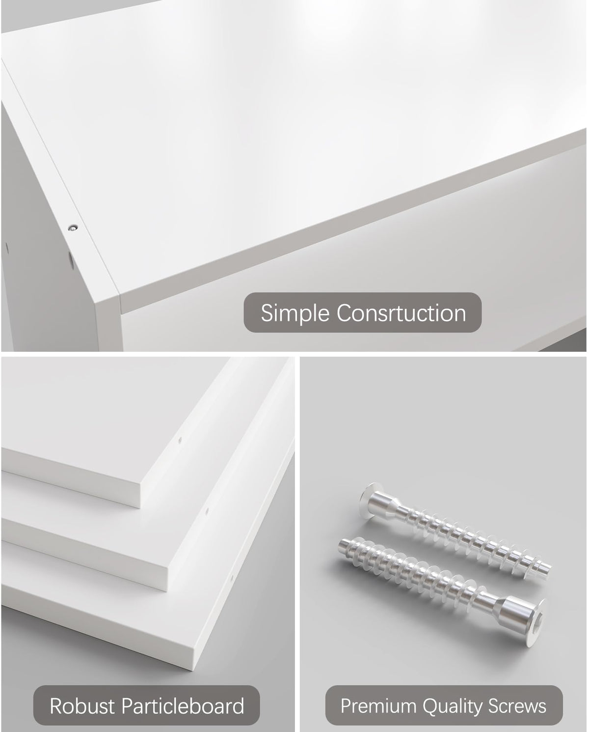 LOWOSA 2-tier rack for quick installation and clutter relief.