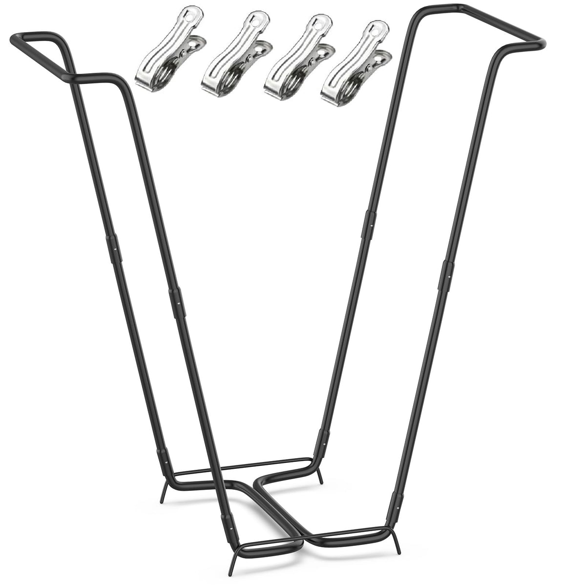 Loyala Outdoor Trash Bag Holder with extra-large capacity for efficient yard cleanup.