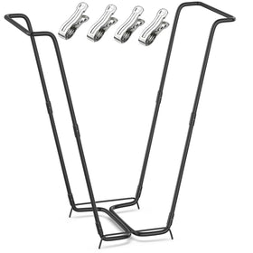 Loyala Outdoor Trash Bag Holder with extra-large capacity for efficient yard cleanup.