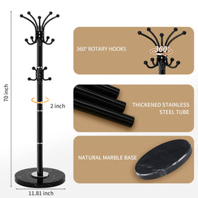 LOZABEE 360° rotary hook system for easy access to garments from any direction.