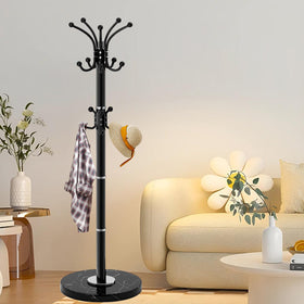 LOZABEE coat rack in an office or foyer adds functional elegance.