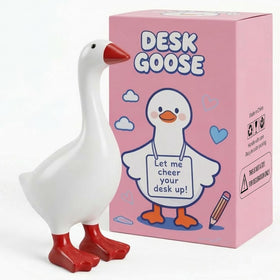 LRNIOT 7-inch desk goose doubles as playful decor and organizer for workspace.