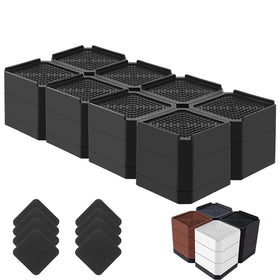 Lsteekoop Bed Risers 1.5 inch height elevate beds for easier access