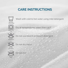 LUCID dorm room essential mattress protector enhances bed safety and cleanliness.