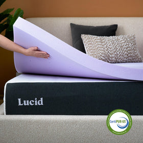 Lucid unrolled and expands, showing simple, mess-free installation.