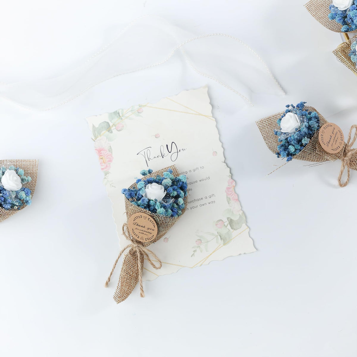 LucidLather baby shower magnet bouquet provides a sweet keepsake for guests.