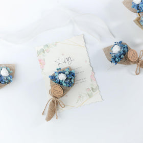 LucidLather baby shower magnet bouquet provides a sweet keepsake for guests.