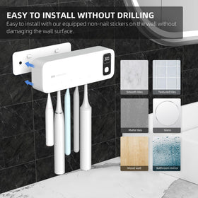 Luckin Smile wall-mounted design saves counter space