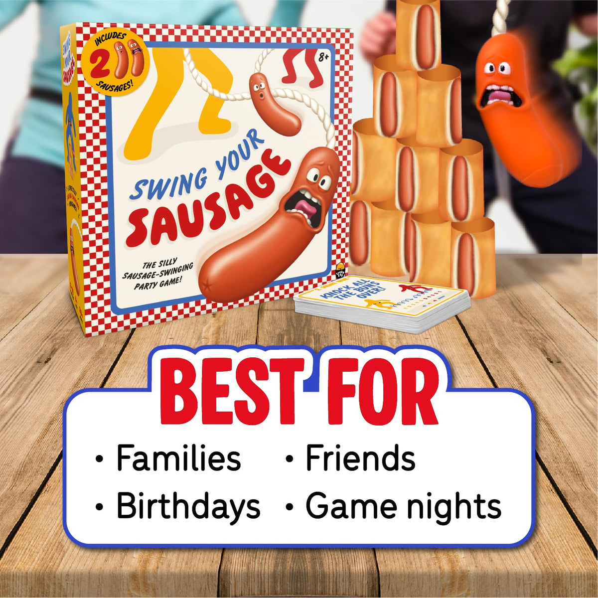 Lucky Egg Swing Your Sausage fuels friendly competition at gatherings.