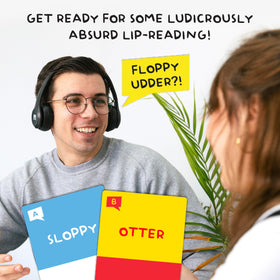 Lucky Egg family enjoying laughs during a game night.