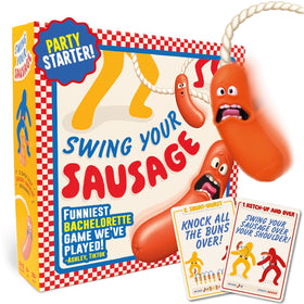 Lucky Egg Swing Your Sausage in action for unforgettable party fun.
