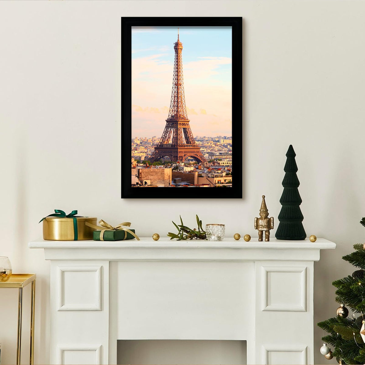 Luckylife 18x27 frame wall photo display in black for memories.