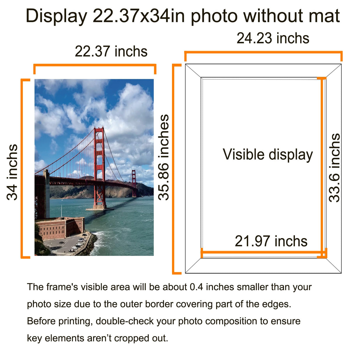 LUCKYLIFE MDF black frame, sturdy and lightweight for memories.