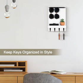 Lucundm decorative mail organizer keeps small items neat and accessible.
